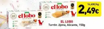 Hiperber El lobo turrón jijona alicante oferta