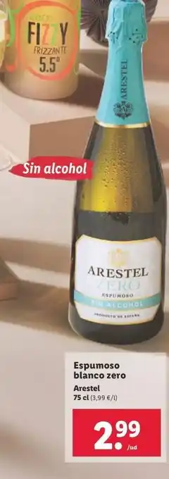 Lidl Vino espumoso arestel oferta