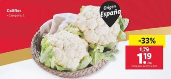 Lidl Coliflor oferta