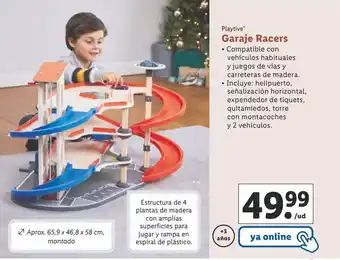 Lidl Parking de juguete playtive oferta