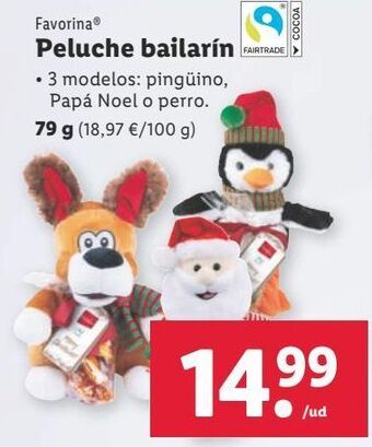 Lidl Peluche favorina oferta