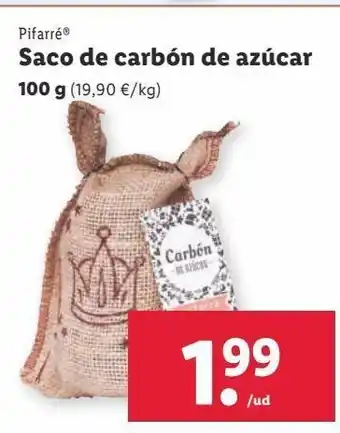 Lidl Carbón de reyes oferta