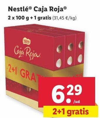Lidl Bombones nestlé oferta
