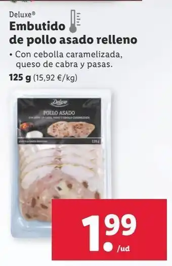 Lidl Embutidos deluxe oferta