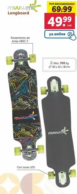 Lidl Skateboard oferta