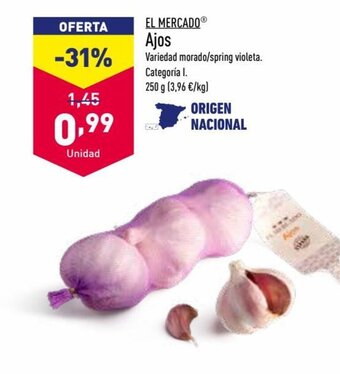 ALDI Ajos oferta