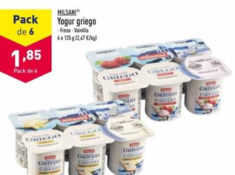 ALDI Yogur Griego oferta