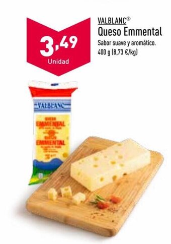ALDI Queso Emmental oferta