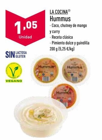 ALDI Hummus oferta