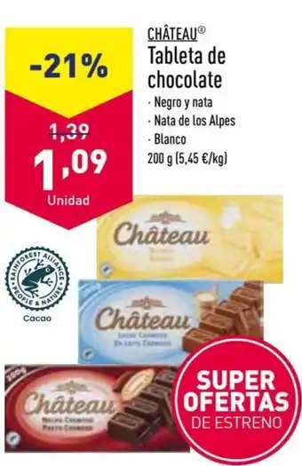 ALDI Tableta de Chocolate oferta