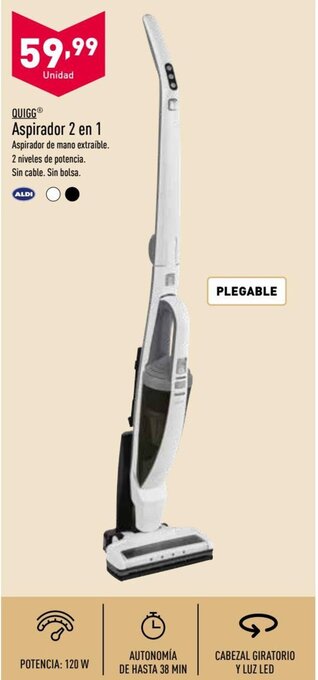ALDI Aspirador 2 en 1 oferta