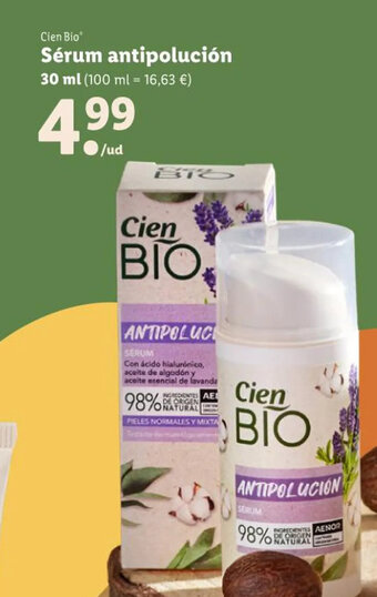 Lidl Sérum Antipolución oferta