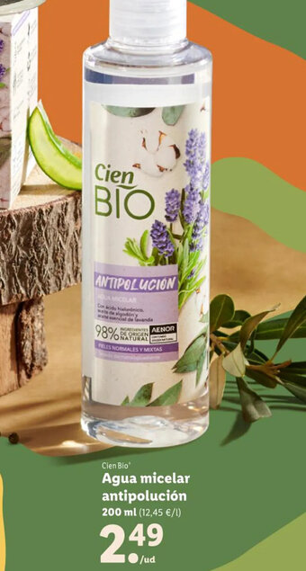 Lidl Agua Micelar Antipolución oferta