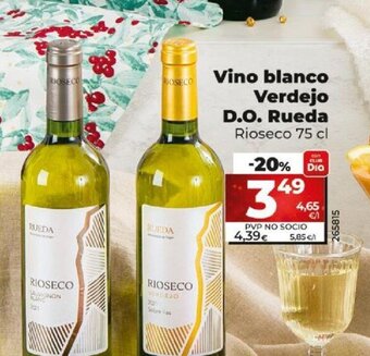 Dia Vino Blanco Verdejo D.O. Rueda oferta
