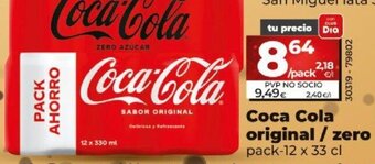 Dia Coca Cola Original/ Zero oferta