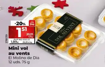 Dia Mini Vol Au Vents oferta