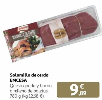 Alcampo Solomillo de cerdo emcesa oferta