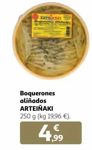 Alcampo Boquerones arteiñaki oferta