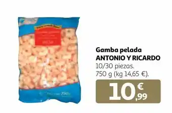 Alcampo Gambas peladas antonio y ricardo oferta