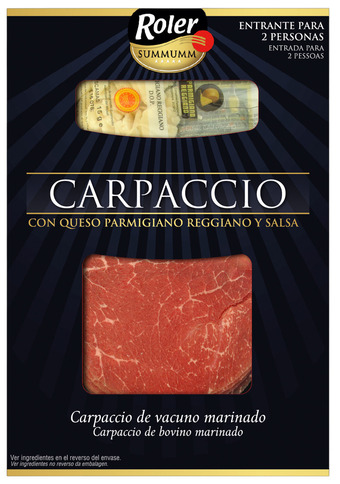 Alcampo Carpaccio de vacuno roler oferta