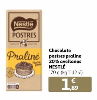 Alcampo Chocolate nestlé oferta