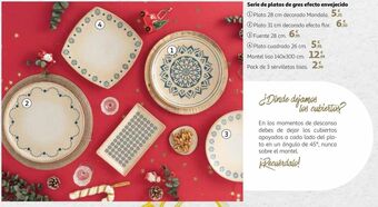 Alcampo Platos oferta