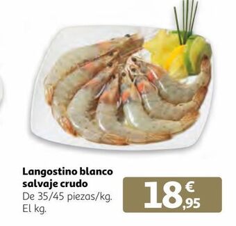 Alcampo Langostinos crudos oferta