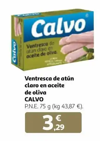 Alcampo Ventresca de atún calvo oferta