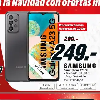 MediaMarkt Móviles media markt smartphone samsung a23 oferta