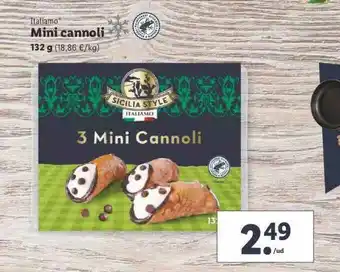 Lidl Italiano Mini Cannoli 132g oferta