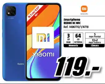 MediaMarkt Redmi Mi Xiaomi Smartphone 9c Nfc oferta