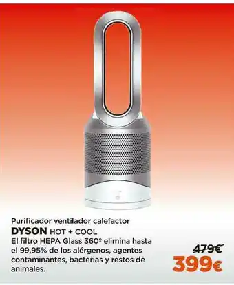 El Corte Inglés Dyson Purificador Ventilador Calefactor Hot + Cool oferta