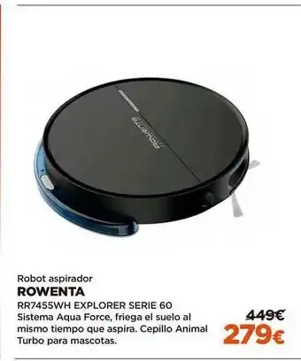 El Corte Inglés Rowenta Robot Aspirador oferta