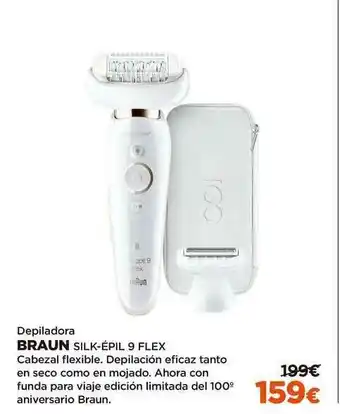 El Corte Inglés Braun Depiladora Silk-épil 9 Flex oferta