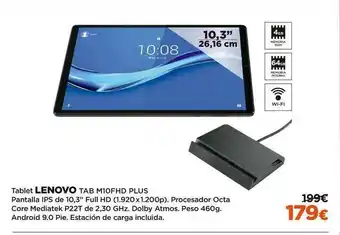 El Corte Inglés Lenovo Tablet Tab M10fhd Plus oferta