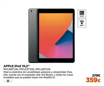 El Corte Inglés Apple Ipad 10.2 oferta