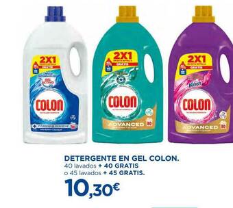 El Corte Inglés Detergente En Gel Colon oferta