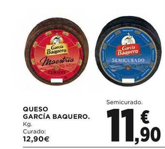 El Corte Inglés Queso García Baquero oferta