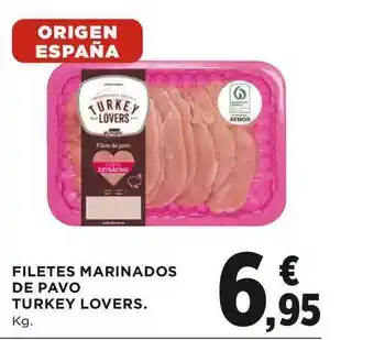 El Corte Inglés Filetes Marinads De Pavo Turkey Lovers oferta