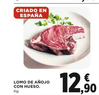 El Corte Inglés Lomo De Añojo Con Hueso oferta