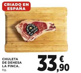 El Corte Inglés Chuleta De Dehesa La Finca oferta