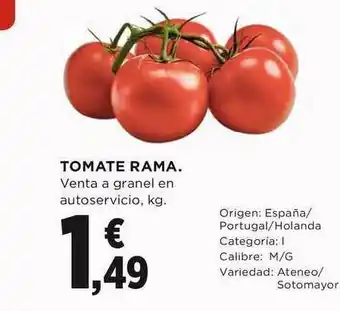 El Corte Inglés Tomate Rama oferta