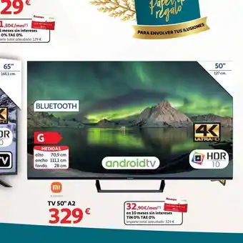 Alcampo Televisor alcampo xiaomi oferta