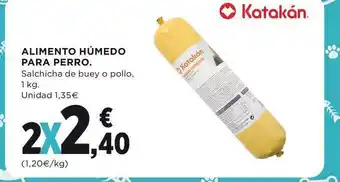 El Corte Inglés Katakán Alimento Húmedo Para Perro 1kg oferta