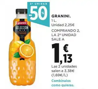 El Corte Inglés Granini 1L oferta