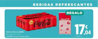 El Corte Inglés Coca-cola Zero 24 x 33cl oferta
