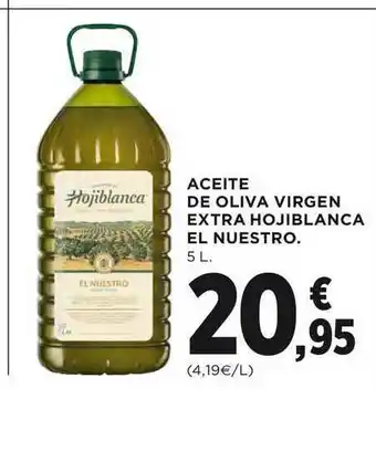 El Corte Inglés Aceite De Oliva Virgen Extra Hojiblanca El Nuestro 5L oferta