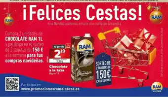 Dia Chocolate a la taza ram oferta