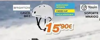 Brigmton casco bh-1 youin soporte mna1012