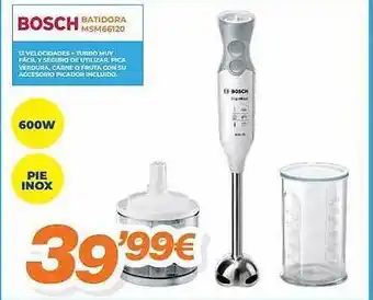 Pascual Martí Bosch batidora msm666120 oferta